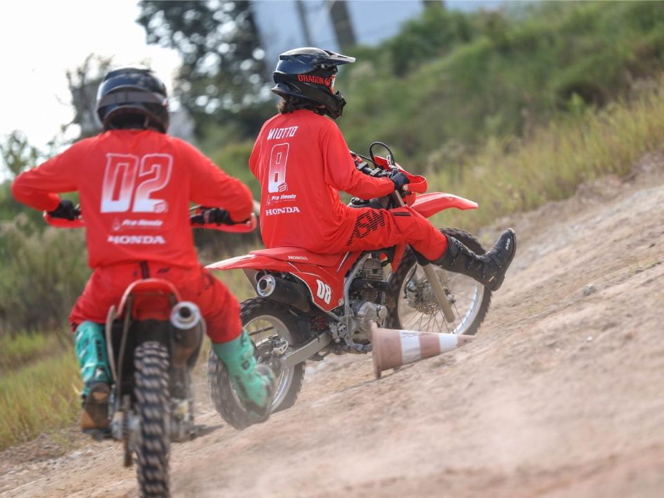 Curso off-road da Honda